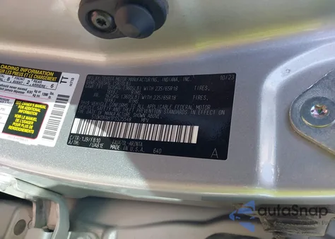 2023 Toyota Highlander Le из США, поврежденный, VIN 5TDKDRAH1PS525548